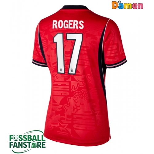 England Morgan Rogers #17 Replik Auswärtstrikot Damen WM 2026 Kurzarm